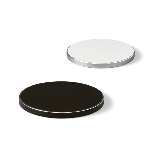 JOULE. Chnelles 10W wireless Ladegerät aus Aluminium und ABS